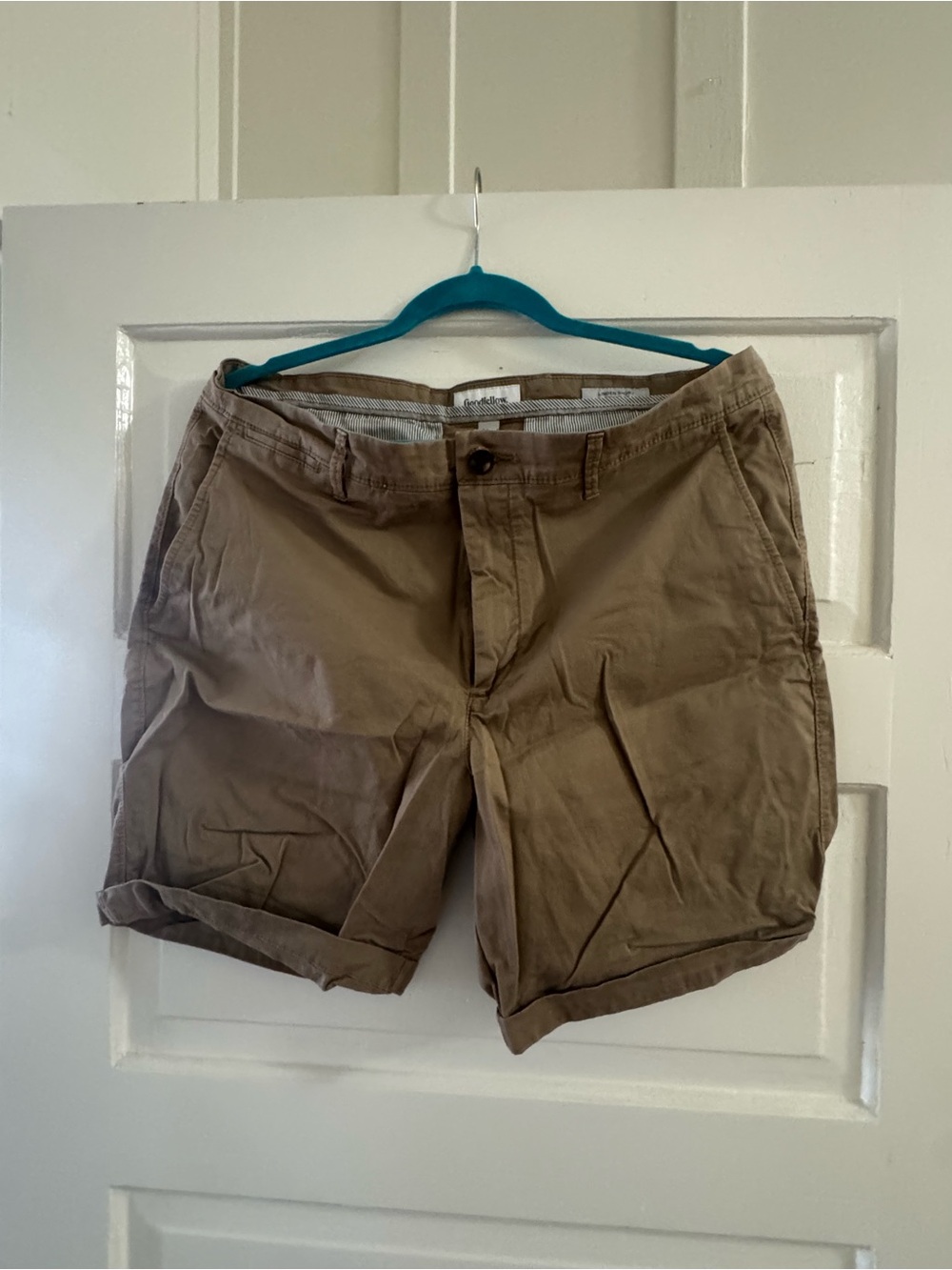 Goodfellow & Co Khaki Flat-Front Men's Shorts